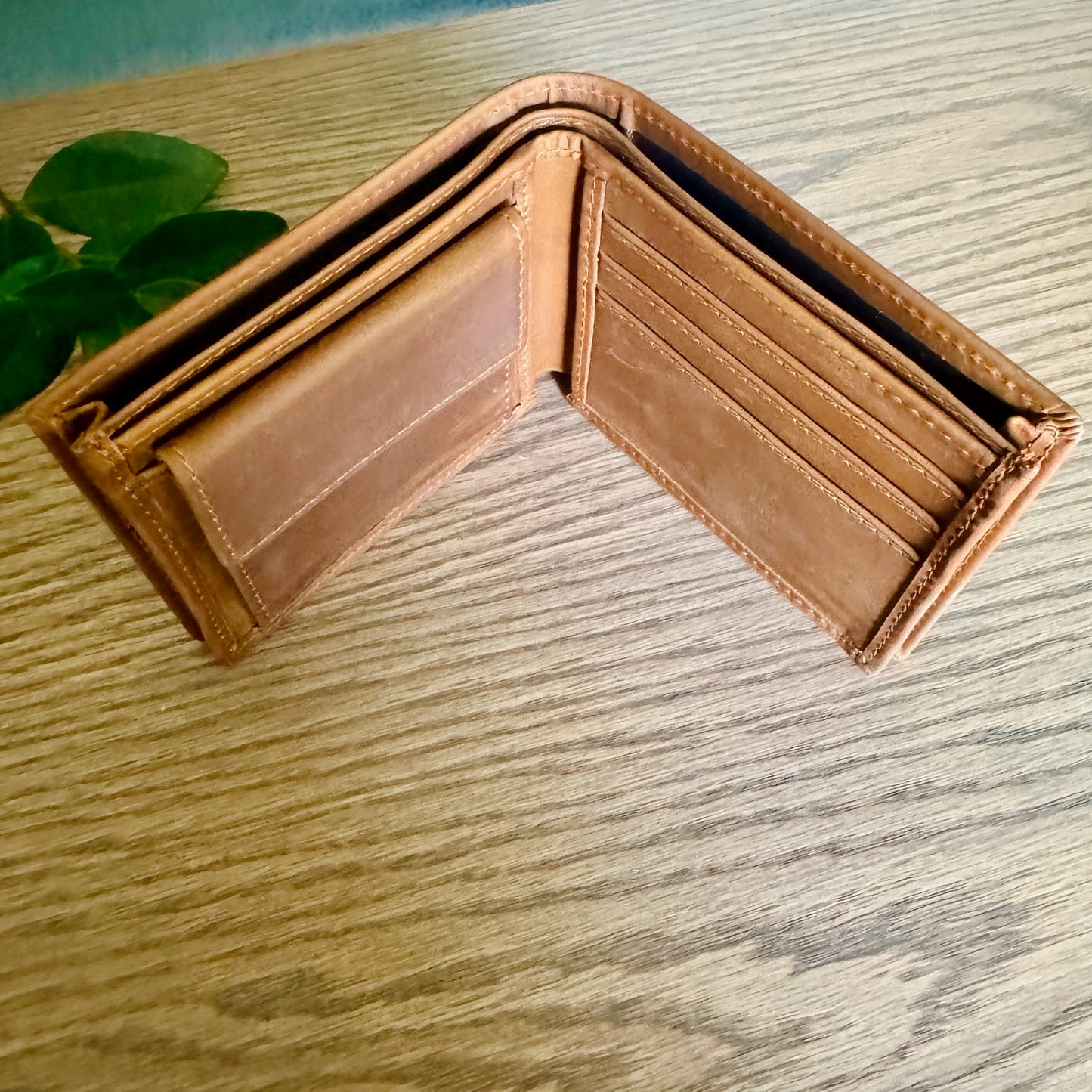 Tan Leather wallet 