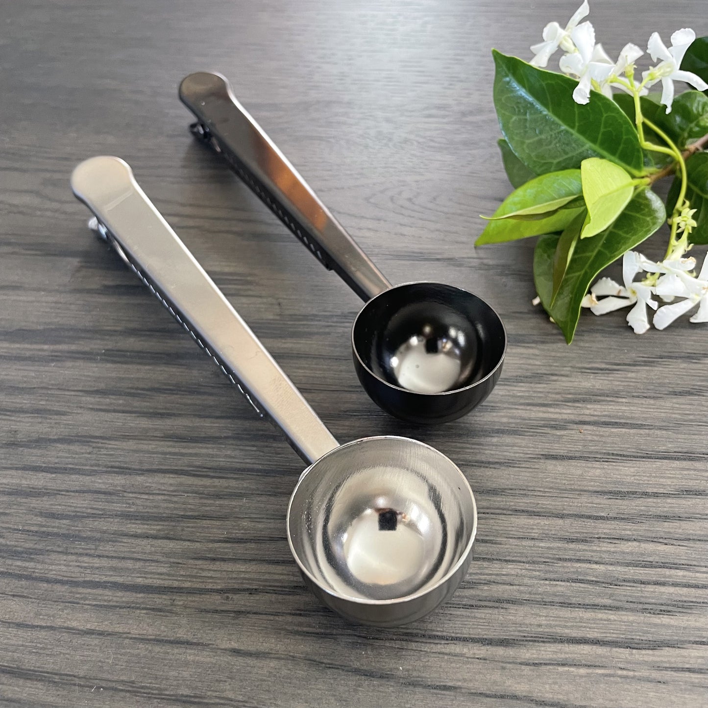 Filter Coffee Clip Spoon - Black - iszi ONLINE