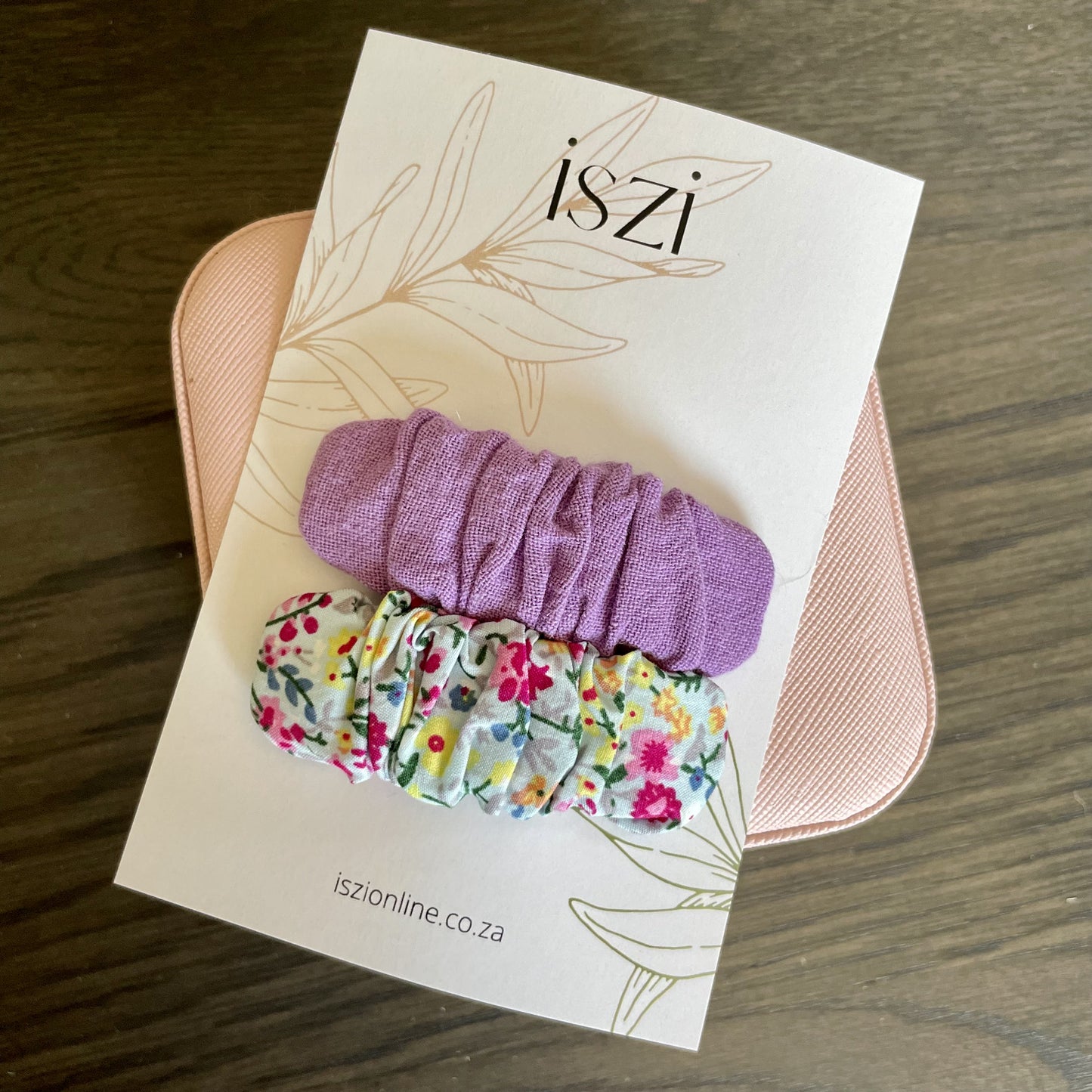 Girls Floral Hair Clips set of 2 - iszi ONLINE