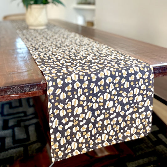 Tip Toe Saffron Table Runner