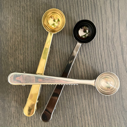 Filter Coffee Clip Spoon - Gold - iszi ONLINE