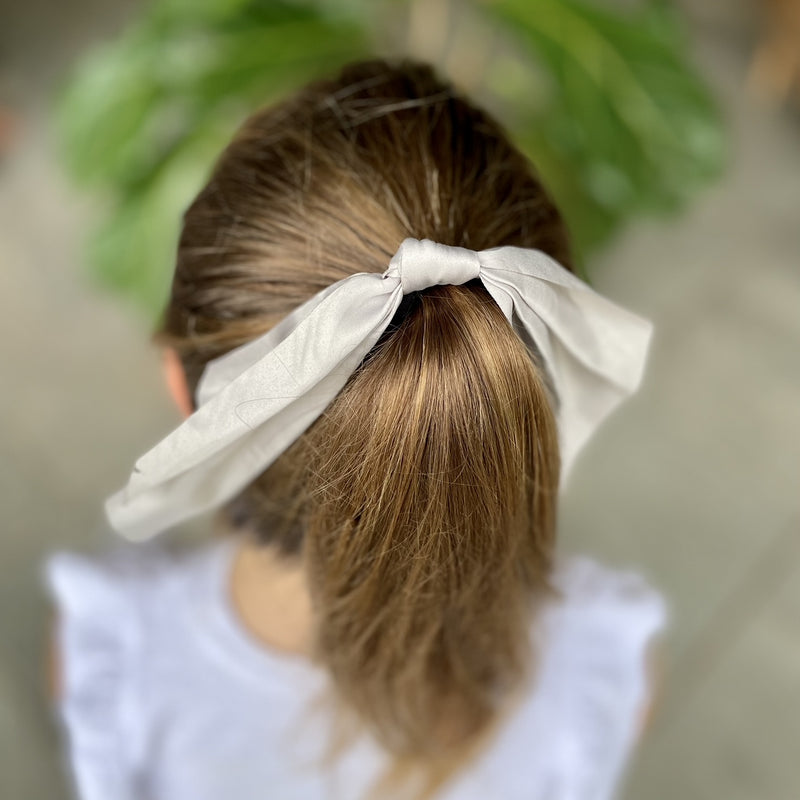 Hair Tie with Bow - 10 Color Options