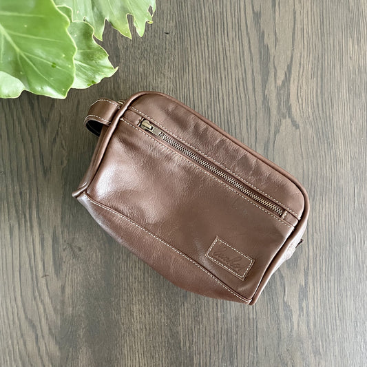 Jonty Leather Vanity Bag - iszi ONLINE
