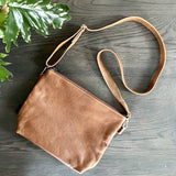 Toffee Leather Sling Bag