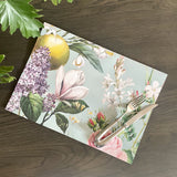 Fragrant Flowers Paper Placemats