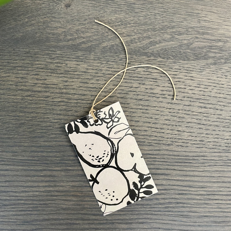Abstract Fruit Gift tag