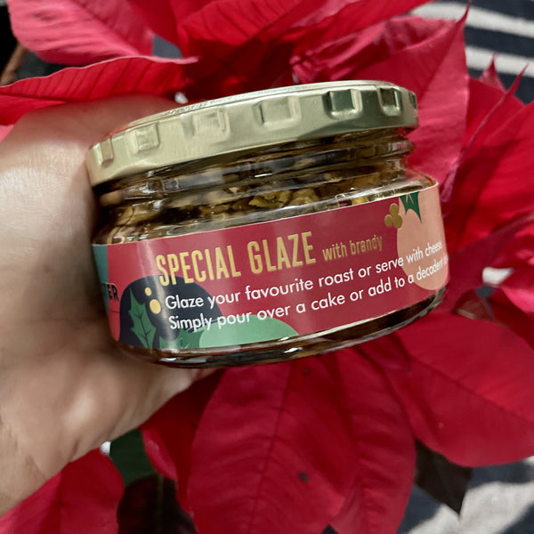 Special Christmas Glaze with brandy