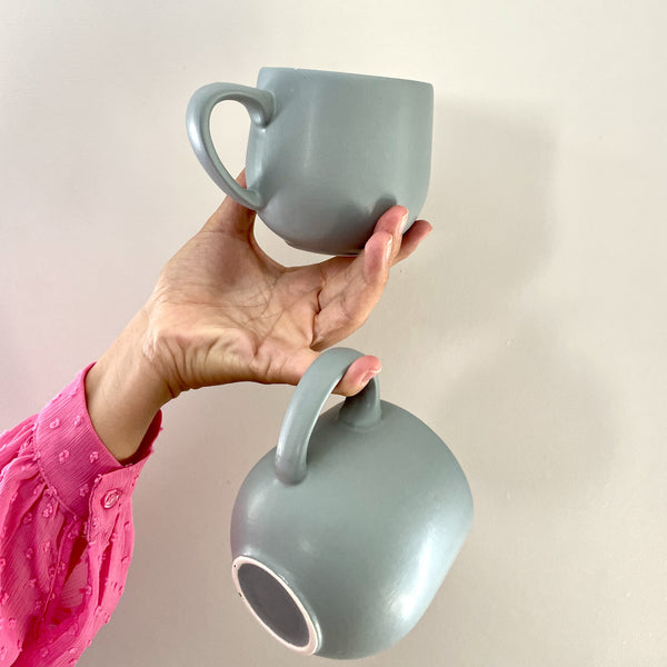 Two Grey Mugs