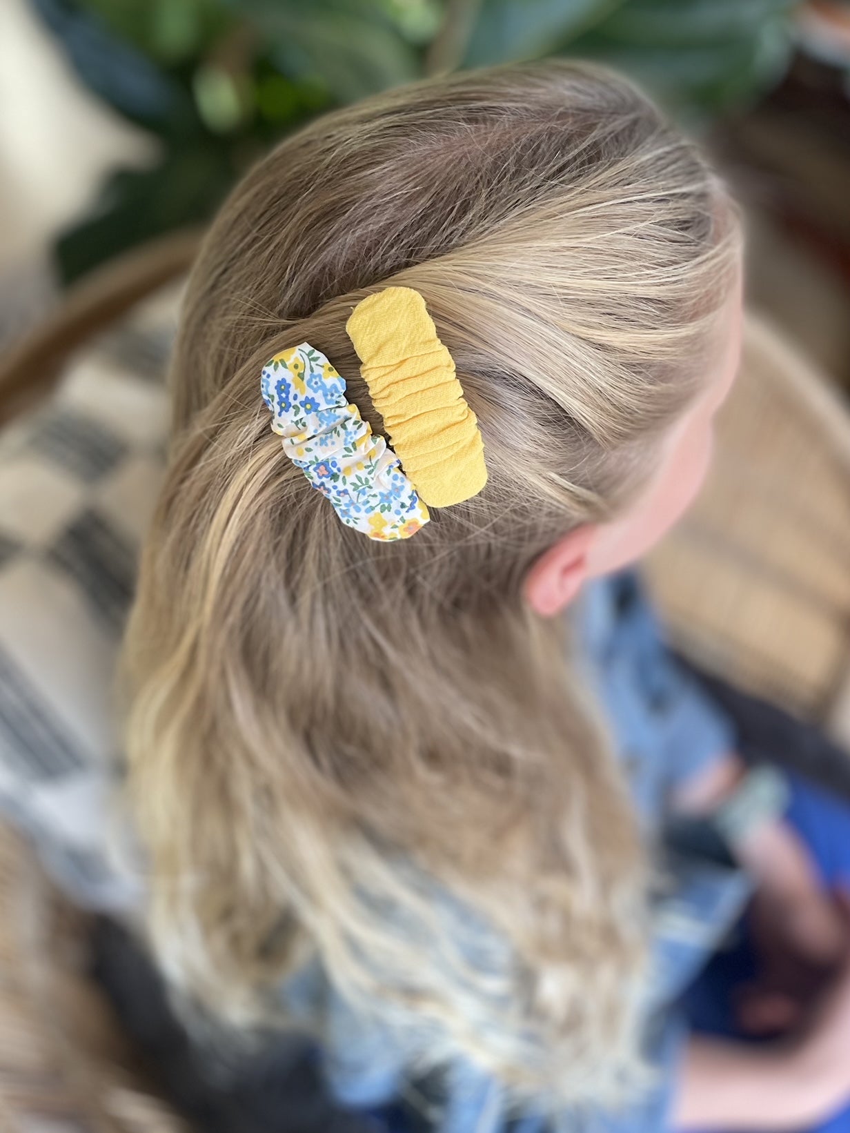 Girls Floral Hair Clips set of 2 - iszi ONLINE