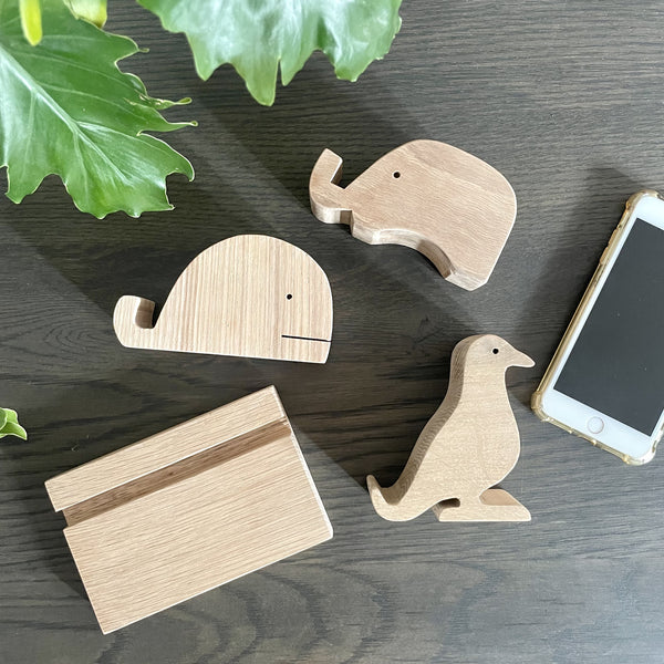 Variety of Wood Phone or iPad Stands