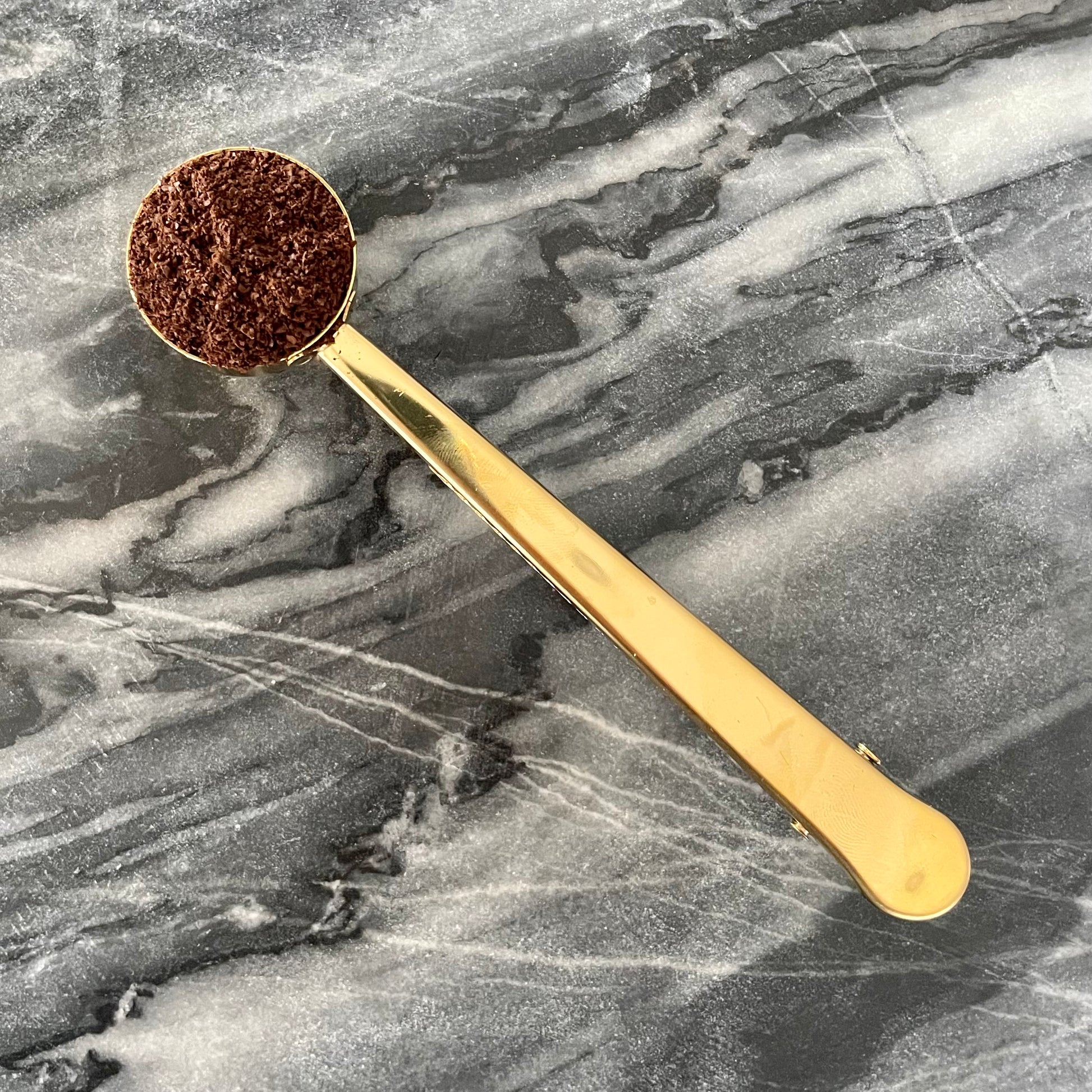 Filter Coffee Clip Spoon - Gold - iszi ONLINE