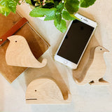 Wooden phone stands