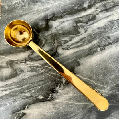 Filter Coffee Clip Spoon - Gold - iszi ONLINE