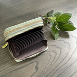 Wallet - Black and Moss Green