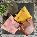 Olive, Mustard, Pink, Brown Handbags