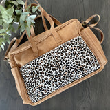 Leopard Print Leather Bag