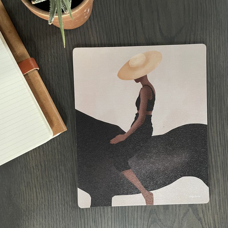 Mouse Pad - Girl on a Horse
