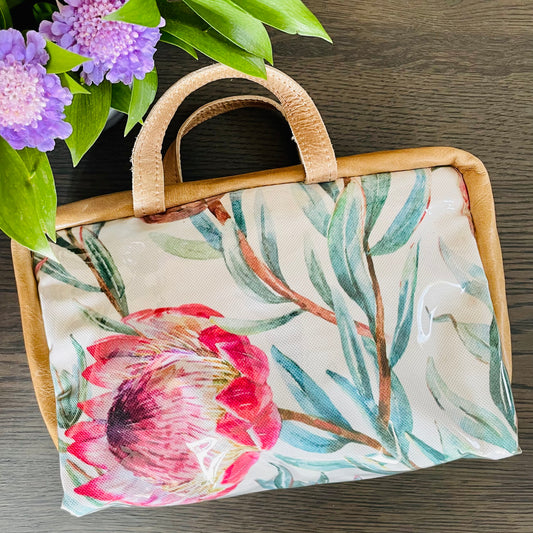 Cosmetic Bag - Protea - iszi ONLINE