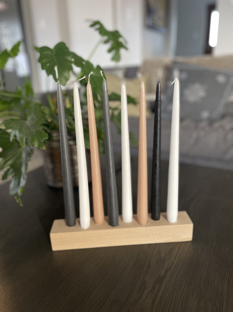 small candle holder for 8 candles